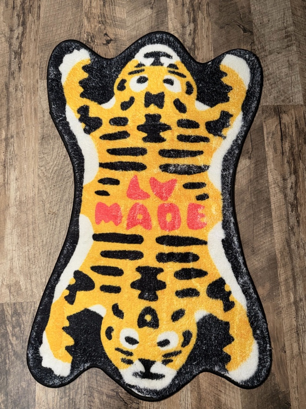 LV Inspired Tiger Rug